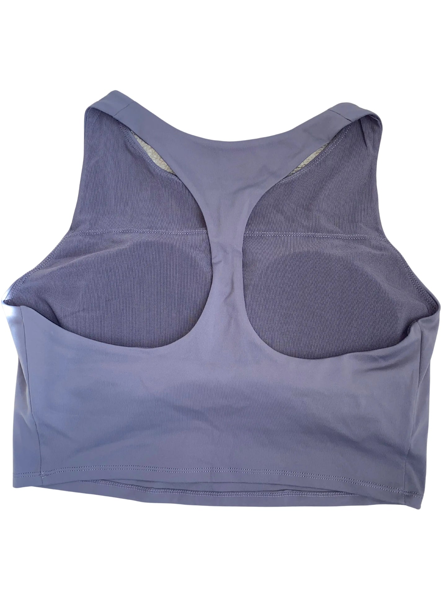 Plum Racerback Crop Top