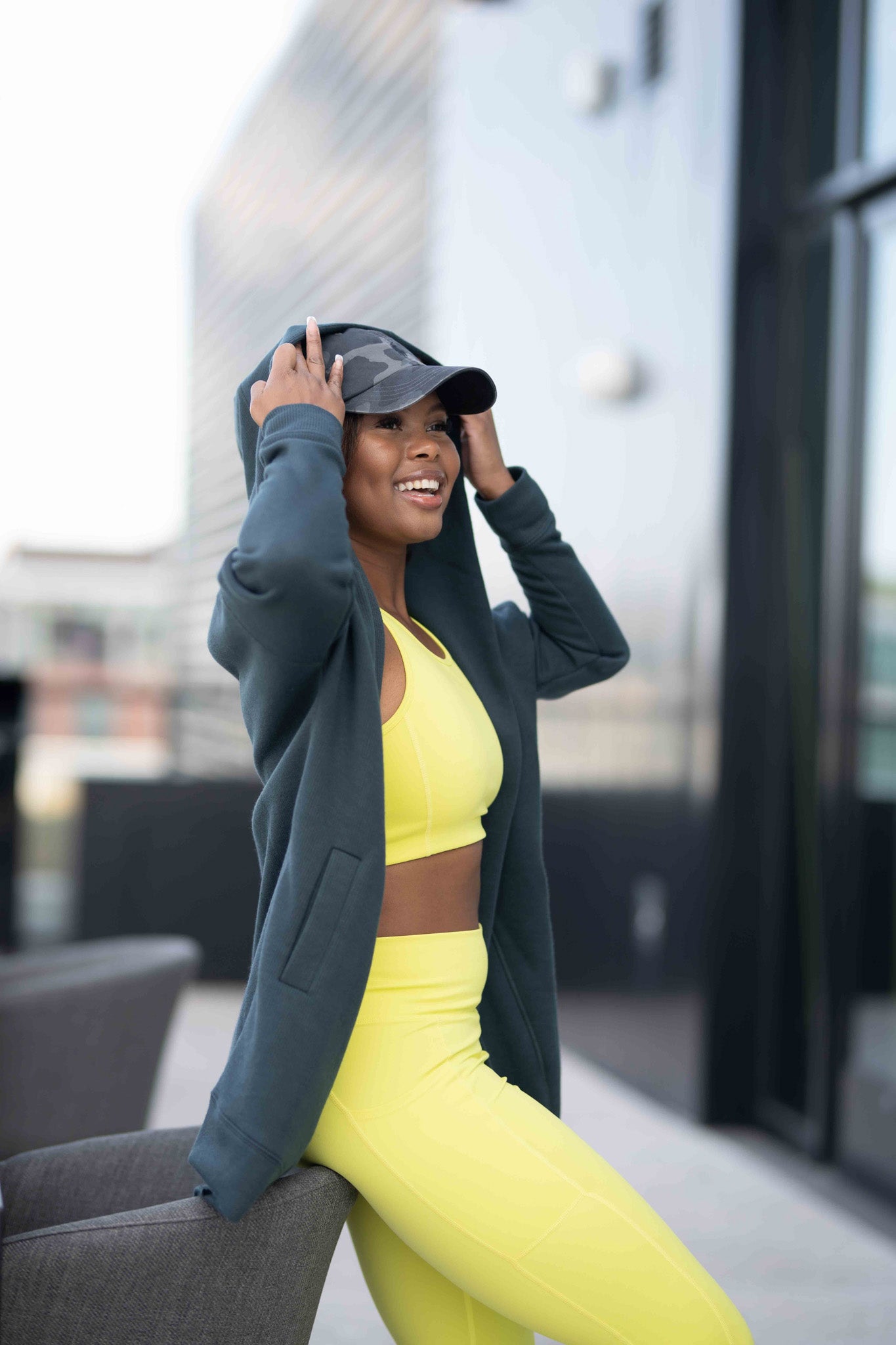 Hooded Cardigan