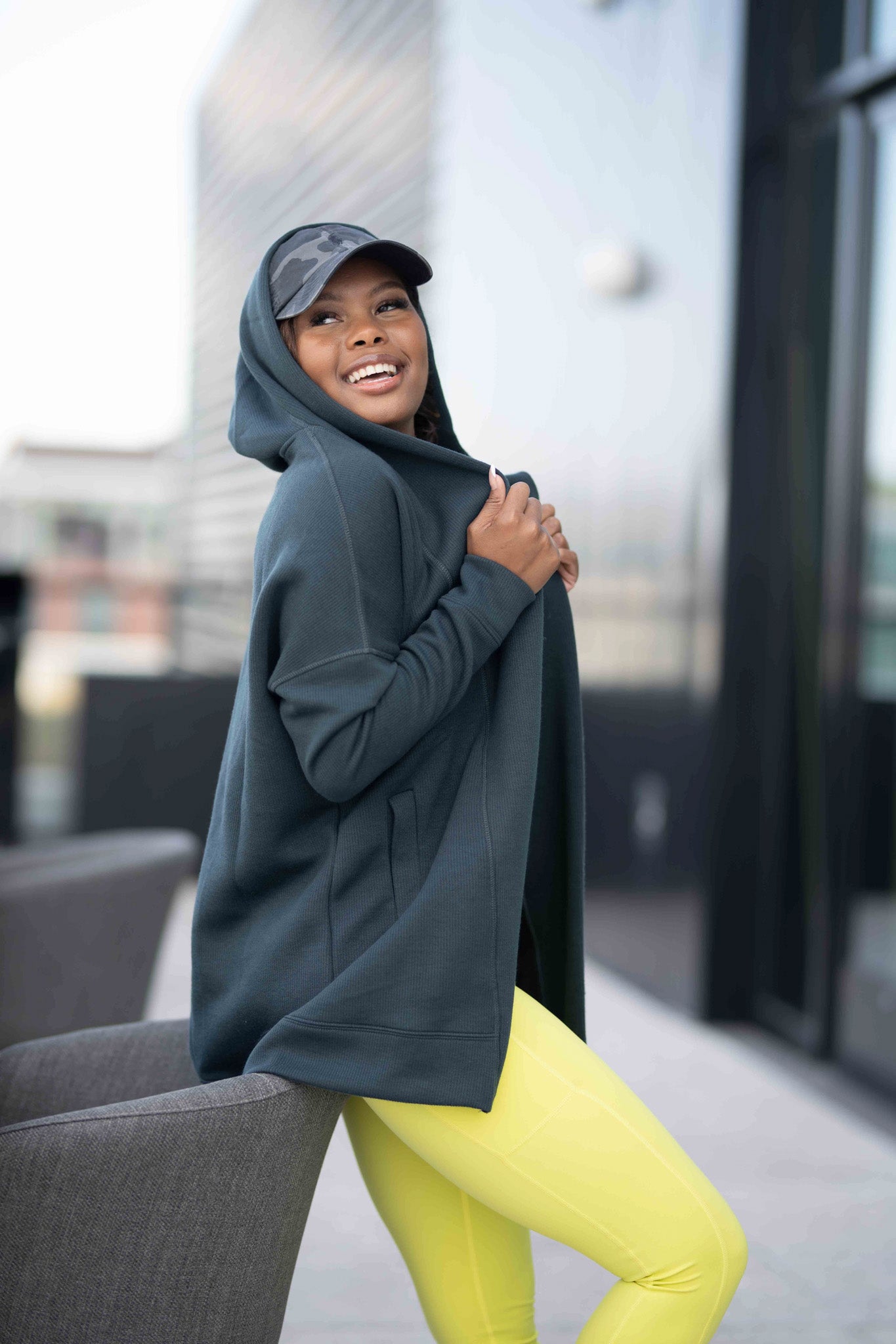 Hooded Cardigan