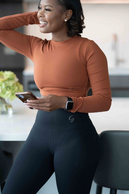 Copper Side Cinched Top